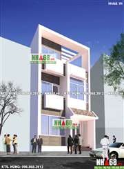 Thiết kế nhà phố quận Hà Đông, Hà Nội, kích thước 6m x 7.5m