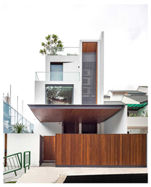 Mẫu nhà đẹp 3 tầng hiện đại với vẻ đẹp của sự đơn giản nhưng đầy tinh tế | ND68-004