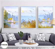 Mẫu tranh trang trí canvas phong cảnh | FVKC50