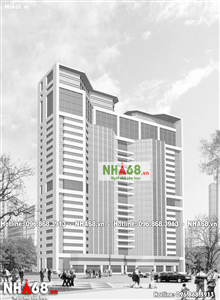 Thiết kế kiến trúc khách sạn 29 tầng | Nhả 68